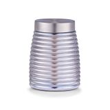 KOZAREC ZA SHRANJEVANJE "METALIC", 1250ML, SREBRNI