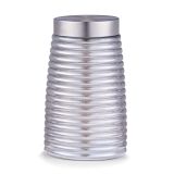 KOZAREC ZA SHRANJEVANJE "METALIC", 1600ML, SREBRNI