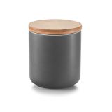 VEČNAMENSKA DOZA ZELLER PRESENT 200 ML KERAMIKA Z BAMBUS PORKOVOM ANTRACIT