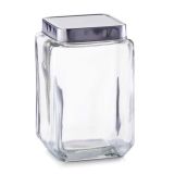 POSODA ZA SHRANJEVANJE ZELLER PRESENT 2000 ML KAVDRATNA STEKLENA