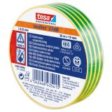 VEČNAMENSKI LEPILNI TRAK TESA ELEKTRO IZOLIRNI TRAK RUMENO/ZELEN 20MX19MM