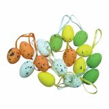 VELIKONOČNI PROGRAM GLOSSTYLE JAJČKA 2.5X3.5 CM 16/1 RAZLIČNE BARVE