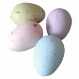 VELIKONOČNI PROGRAM GLOSSTYLE JAJČKA V TUBI 8X15 CM 4X3CM 18 KOS PASTEL BARVE