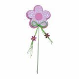 VELIKONOČNI PROGRAM GLOSSTYLE ROŽA FILC 8X8 CM NA PIKU RAZLIČNE BARVE