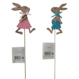 VELIKONOČNI PROGRAM GLOSSTYLE ZAJEC NA PIKU 35 CM