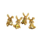 VELIKONOČNI PROGRAM HEITMANN RJAVI ZAJEC 12 - 13 CM SEDEČI RAZLIČNI MOTIVI