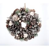 VENČEK GLOSSTYLE FI 26 CM SREBRNO BEL