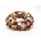 VENČEK GLOSSTYLE FI 34 CM ZLAT S KOZARČKI