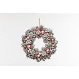 VENČEK GLOSSTYLE ROZA BARVE FI 35 CM