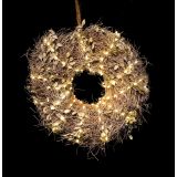 NARAVNI RAHLO ZASNEŽEN VENČEK 31 CM