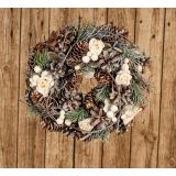 VENČEK GLOSSTYLE FI 33 CM VEJE IN ROŽE