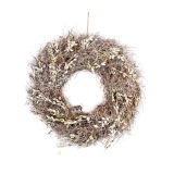 NARAVNI RAHLO ZASNEŽEN VENČEK 36 CM