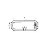 VERIGA DIN5685 DÖRNER + HELMER 4X32X7MM POCINKANA C ČLEN NOSILNOST 80KG