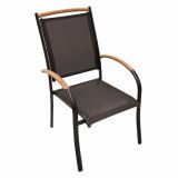 STOL IZ TEKSTILENA BIVA VERONA NAKLADALEN, ČRN