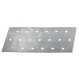 VEZNI ELEMENT ALBERTS 140X60X2 MM PLOŠČATI PERFORIRAN