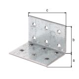 VEZNI ELEMENT ALBERTS 40X40X60 MM KOTNI PERFORIRAN
