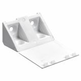 KOTNIK ZA POHIŠTVO HETTICH DIY 20X43X20 MM PVC, BEL, V ZAVOJU JE 4 KOS