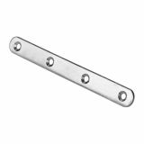 VEZNA PLOŠČICA HETTICH DIY 15X140X2 MM, POCINKAN