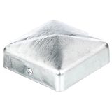 VEZNI ELEMENT ALBERTS KAPA ZA LESENE STEBRE 70X70MM VROČI CINK