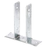 VEZNI ELEMENT ALBERTS NOSILEC ZA STEBER 71X200 U ZA VIJAČENJE V BETON