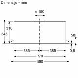 VGRADNA KUHINJSKA NAPA BOSCH DLN87AC50