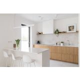 VGRADNA KUHINJSKA NAPA CIARKO DESIGN AURA 74 CM, BELA