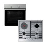 VGRADNA PEČICA + PLOŠČA GORENJE BO 615 E01XK + K6N 30IX 3 + 1