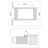 VGRADNA PLOŠČA Z NAPO SICCABO INTEGRALE EVO Z INTEGRIRANO NAPO