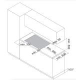 VGRADNA PLOŠČA Z NAPO SICCABO INTEGRALE EVO Z INTEGRIRANO NAPO