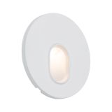 VGRADNA STENSKA SVETILKA LED 1.7W BELA WW OKROGLA / OV