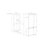 VGRADNI HLADILNIK HBW5719E