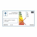 VGRADNI LED REFLEKTOR DL 95 SIVO BELA LED 230V
