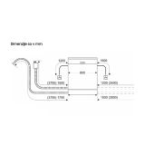 VGRADNI POMIVALNI STROJ BOSCH SMD4HAX48E