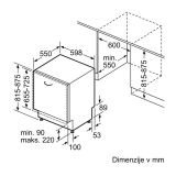 VGRADNI POMIVALNI STROJ BOSCH SMV24AX02E