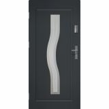 VHODNA KOVINSKA VRATA PRIME55 CERES 999X2068 MM L ANTRACIT