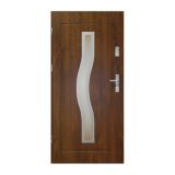 VHODNA KOVINSKA VRATA PRIME55 CERES 999X2068 MM L TEMNI OREH, STOPSOL