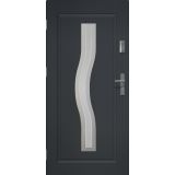 VHODNA KOVINSKA VRATA SYSTEM55 CERES 999X2068 MM L ANTRACIT