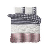 POSTELJNINA VITAPUR FAMILY VICTORIA 50X70/200X200 CM MODRA