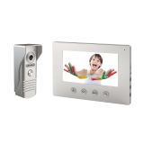 VIDEOFON COMMEL BARVNI ENOSTANOVANJSKI ZASLON DIAG.17.8CM SREBRN