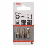 VIJAČNI NASTAVEK KRIŽNI BOSCH PH 1 TIN 25 MM