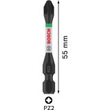 VIJAČNI NASTAVEK KRIŽNI BOSCH PRO PZ2, 55 MM, 2 KOSA