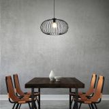 VISEČA SVETILKA BRILONER BLACK LIGHT 1XE27 CAGE