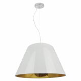 VISEČA SVETILKA FEROTEHNA WL14040C-1P 1X60W E27 1852 BELA/ZLATA