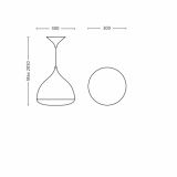 VISEČA SVETILKA-LESTENEC PHILIPS FRIENDS 1X20W E27 40760/31/16 BELA