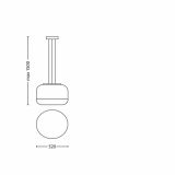 VISEČA SVETILKA-LESTENEC PHILIPS LIMIA 3X12W E27 40941/11/16 KROM