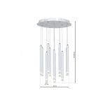 VISEČA SVETILKA MILAGRO ALBA 12W LED ML228