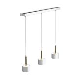 VISEČA SVETILKA MILAGRO ARENA BELA/ZLATA 3XGX53 MLP7755