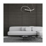 VISEČA SVETILKA MILAGRO CAPPIO ČRNA 36W LED ML6771