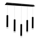 VISEČA SVETILKA MILAGRO CARBON 5X5W LED ML184