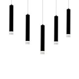 VISEČA SVETILKA MILAGRO CARBON 5X5W LED ML184